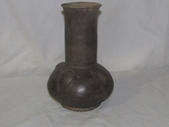 ITEM BM-24: Mississippian Large wide mouthed Tear Drop bottle with a flared lip